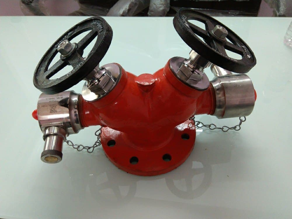 Double Headed Fire Hydrant Valve