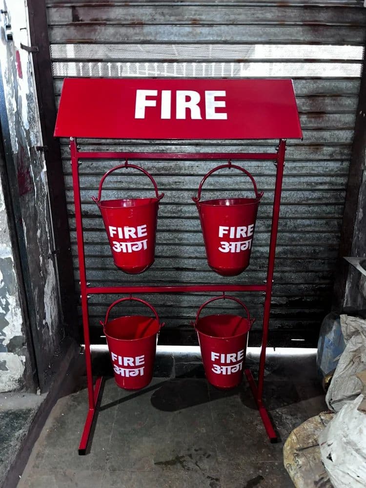 Fire Bucket Floor Stand